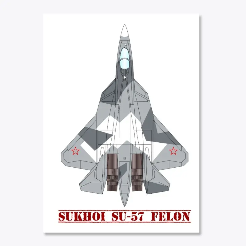 Su-57 Felon 5th Gen Stealth Fighter