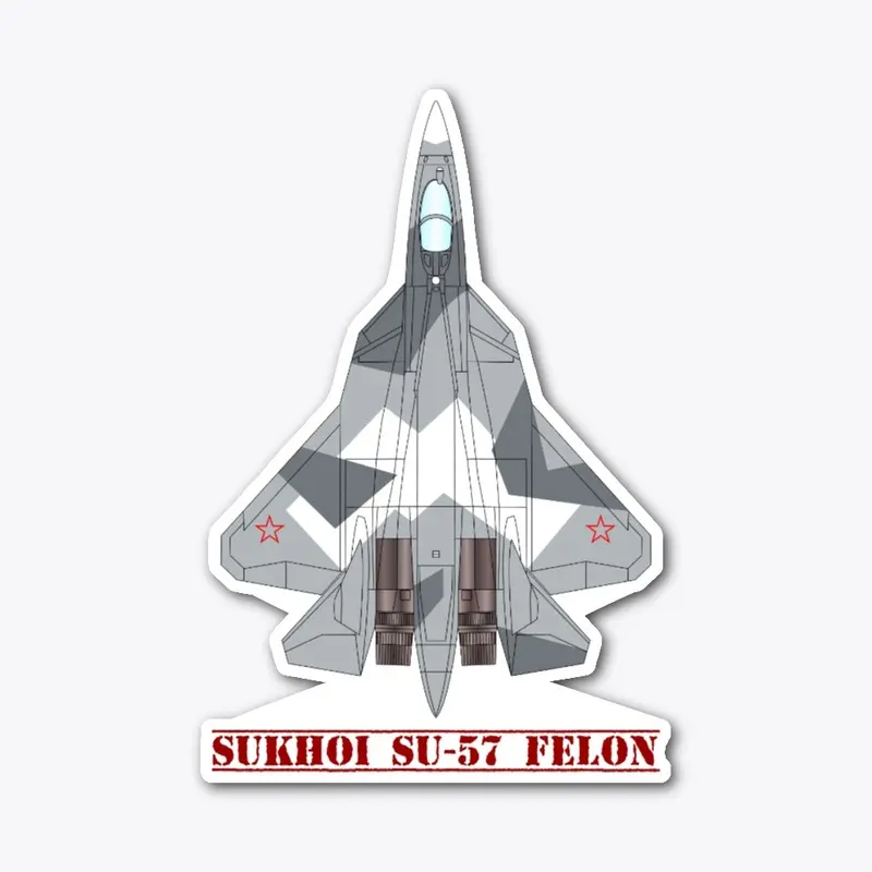 Su-57 Felon 5th Gen Stealth Fighter