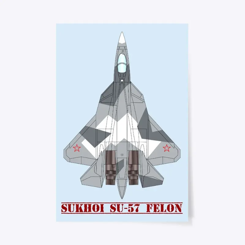 Su-57 Felon 5th Gen Stealth Fighter